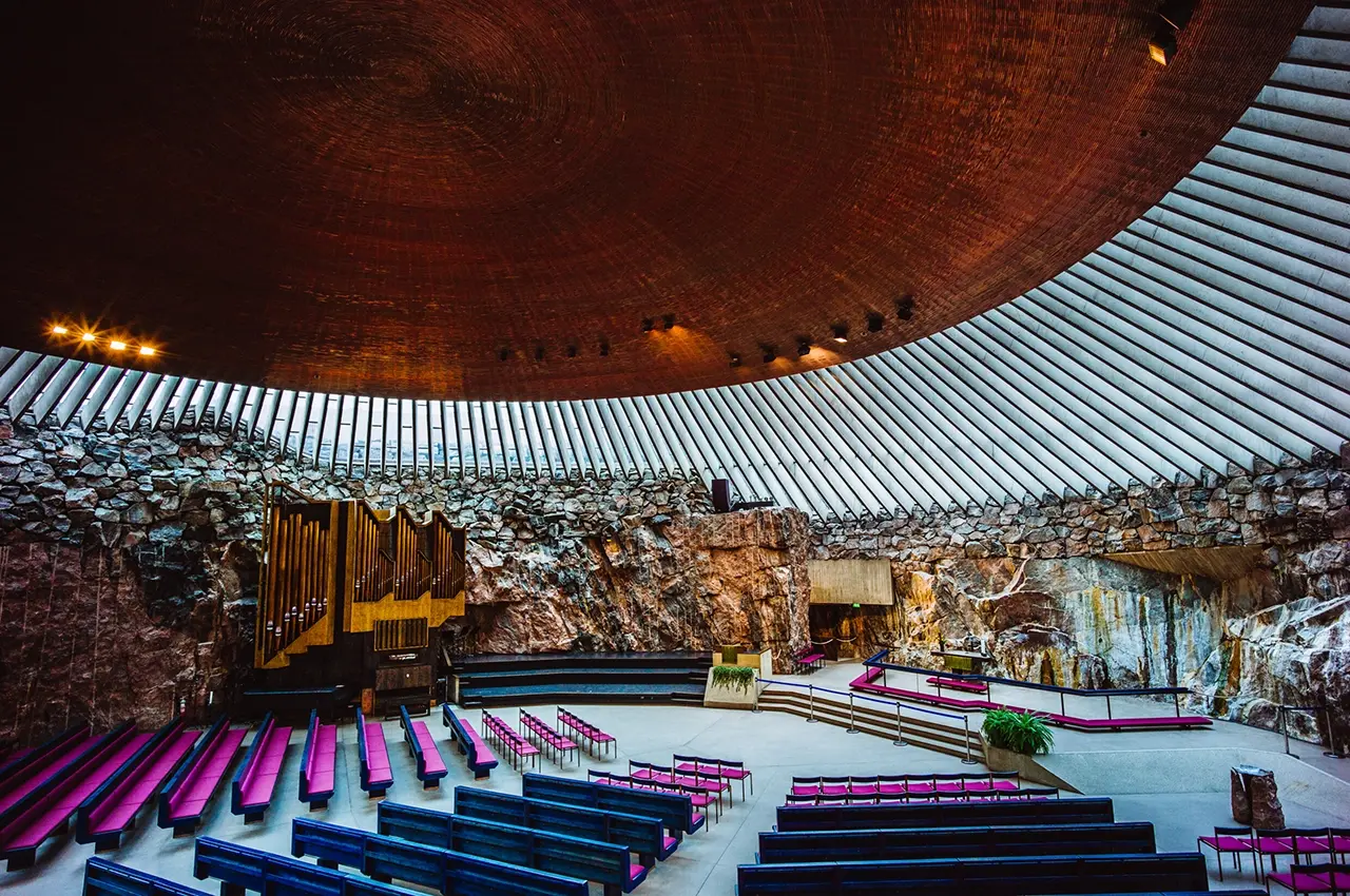 TemppeliaukioChurch Temppeliaukio Church in Helsinki