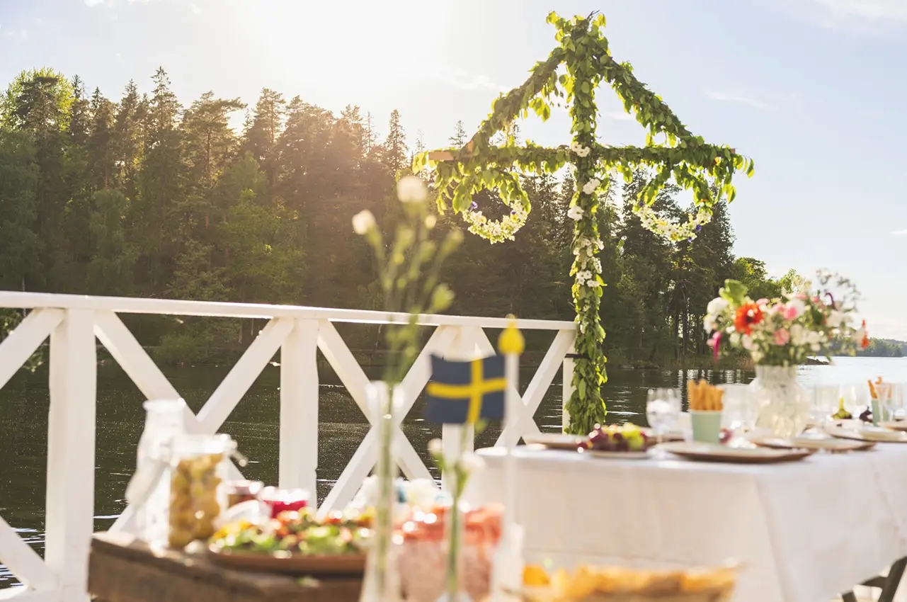 midsummer midsummer dinner by the lake