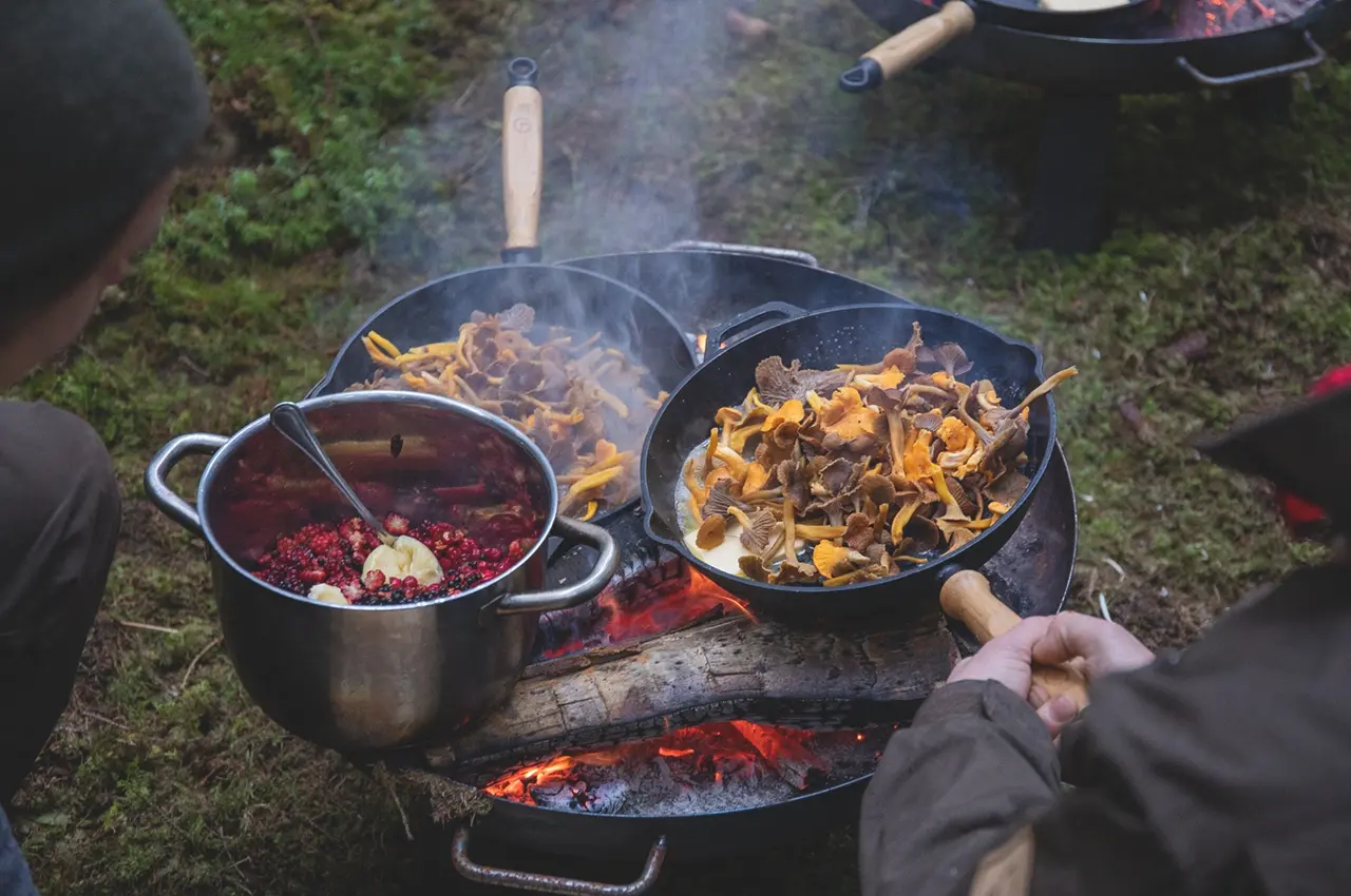 outdoor-cooking outdoor cooking photo: August Dellert/imagebank.sweden.se