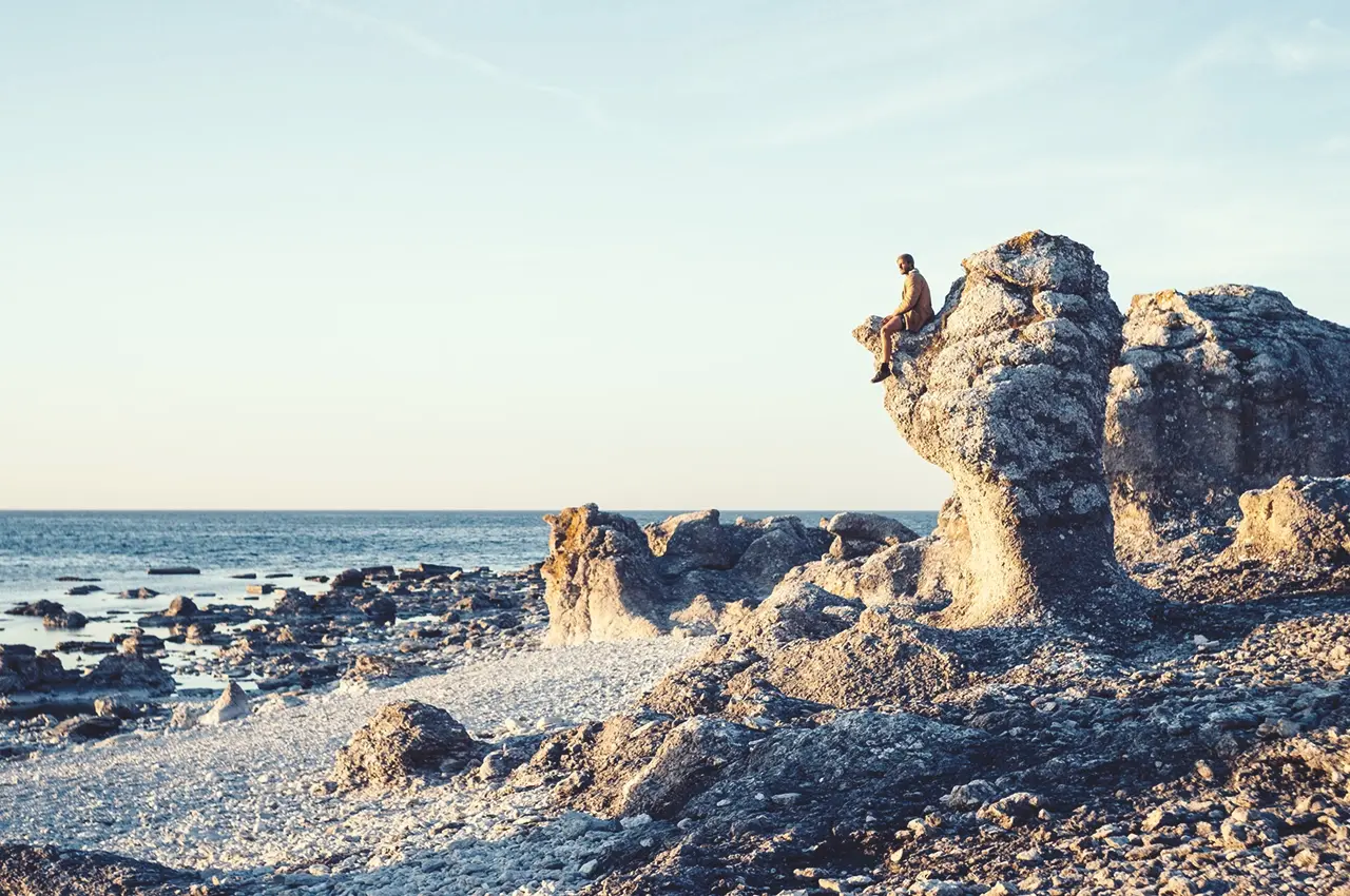 raukar limestone monoliths photo: Lucas Günther /imagebank.sweden.se