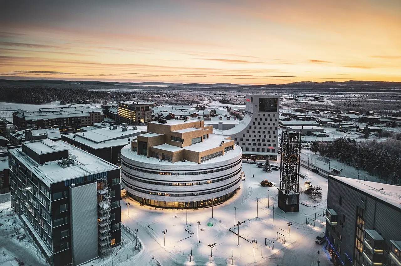 kiruna view over Kiruna